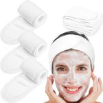 هدبند حوله ای چسبی سفید