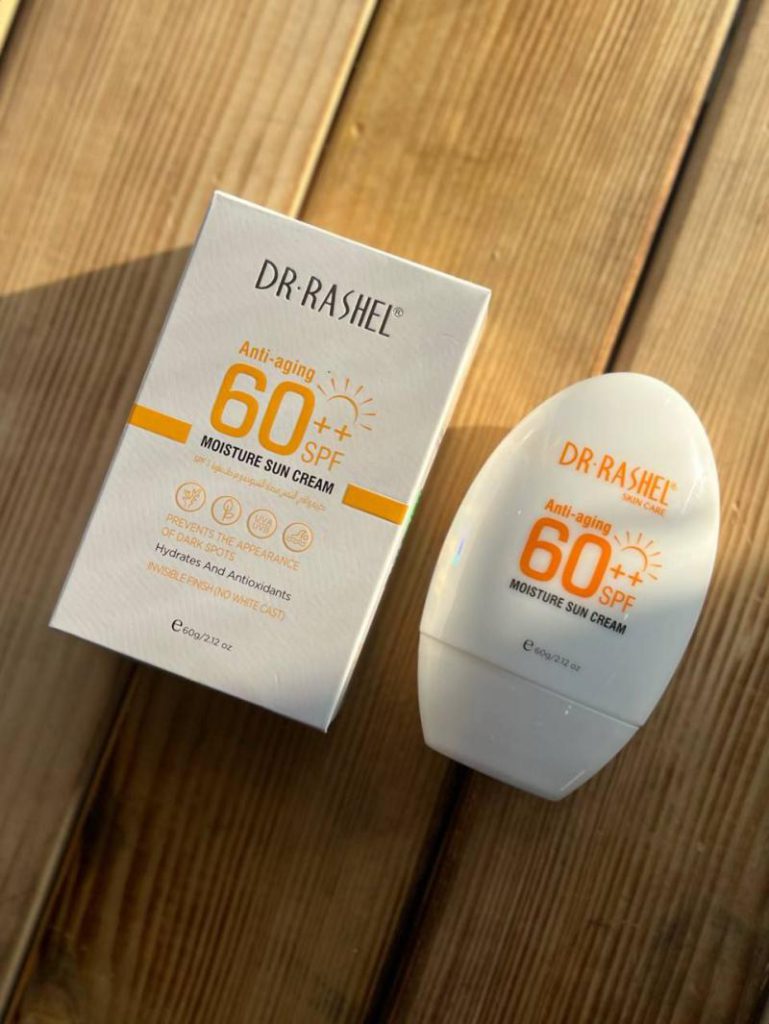 کرم ضدآفتاب دکتر راشل مدل Anti Aging وزن ۶۰ گرم