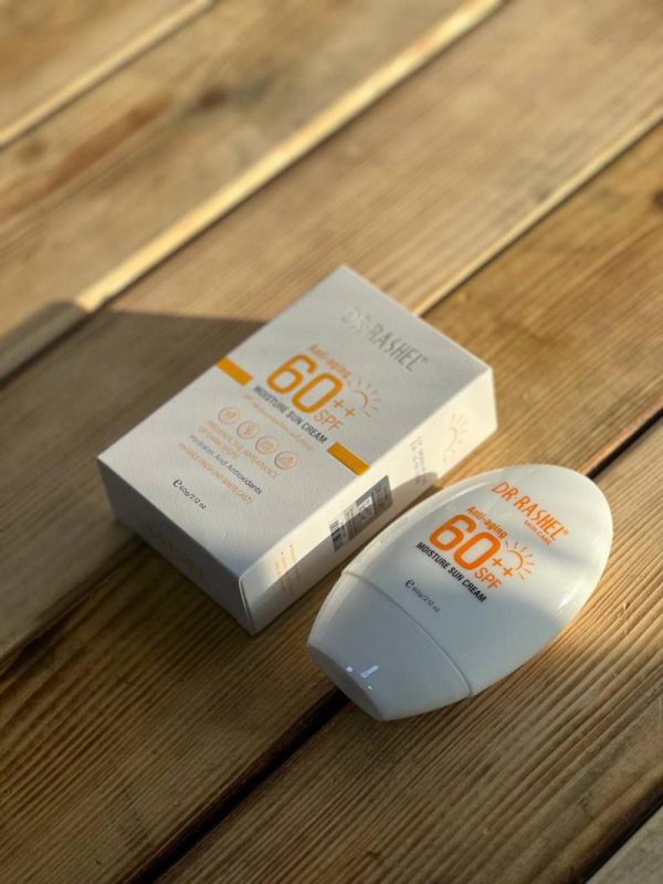 کرم ضدآفتاب دکتر راشل مدل Anti Aging وزن ۶۰ گرم - Image 4